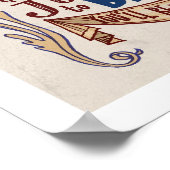 バー食べタムール貝のブロードサイドポスター ポスター (角)