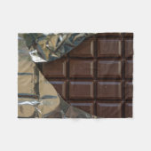 バー·オブ·チョコレート フリースブランケット (正面(横))