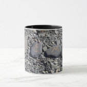 バー・ハーバーのビーチ・ロック夫妻 マグカップ (中央)