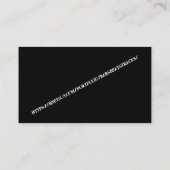 バー+ビート=名刺の追跡 名刺 (裏面)