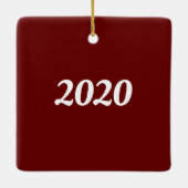 「バー。ペテン師。それで……」 プレゼント セラミックオーナメント (裏面)