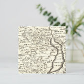 バー(ユダヤ教の)バル・ミツバーアンティークマップ、イスラエルの部族 セーブザデート (スタンド正面)