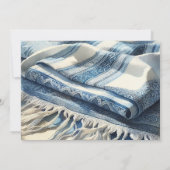 バー(ユダヤ教の)バル・ミツバーウォーター色タルライト4 招待状 (裏面)