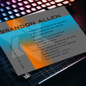 バー（ユダヤ教の）バル・ミツバーオレンジとターコイズオン任意の色 招待状