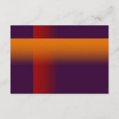 バー(ユダヤ教の)バル・ミツバーオレンジと任意の色の赤 カード (裏面)