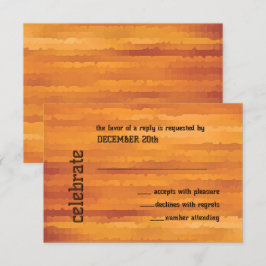 バー（ユダヤ教の）バル・ミツバーオレンジテクノストリークス招待状RSVP 招待状