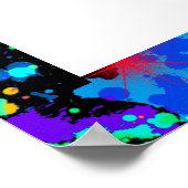 バー（ユダヤ教の）バル・ミツバーカスタム、フォト・サイン・イン・ボード ポスター (角)