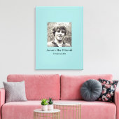 バー(ユダヤ教の)バル・ミツバーサインインパーティーボード キャンバスプリント (インサイチュ (リビング))