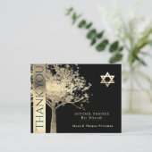 バー（ユダヤ教の）バル・ミツバーサンキュー ポストカード (スタンド正面)