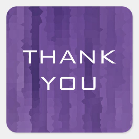 バー（ユダヤ教の）バル・ミツバーパープルテクノストリークス スクエアシール (正面)