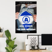 バー(ユダヤ教の)バル・ミツバーヒーローポスター ポスター (ホームオフィス)