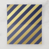 バー（ユダヤ教の）バル・ミツバーフェイク金ゴールドモダンオン海軍のためMURRAY プレイスカード (内部開封)