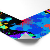 バー（ユダヤ教の）バル・ミツバーフォトサインインボード ポスター (角)