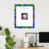 バー（ユダヤ教の）バル・ミツバーフォトサインインボード ポスター (ホームオフィス)