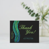 バー（ユダヤ教の）バル・ミツバーブルー&グリーンサンキューホテル ポストカード (スタンド正面)