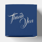 バー（ユダヤ教の）バル・ミツバーブルー&シルバストライプーモダンビーフボックス フェイバーボックス (上部)