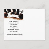 バー(ユダヤ教の)バル・ミツバーボーイポストカード 案内ポストカード (裏面)