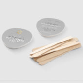 バー(ユダヤ教の)バル・ミツバー招待状フモダンァン金ゴールド星灰色 ハンドファン (組立なし)