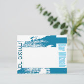 バー（ユダヤ教の）バル・ミツバー招待状 招待状 (スタンド正面)