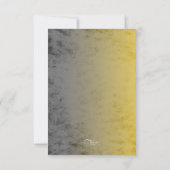 バー（ユダヤ教の）バル・ミツバー産業グランジRSVP 出欠カード (裏面)