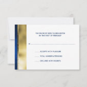 バー（ユダヤ教の）バル・ミツバー祈りの言葉ショールRSVP 出欠カード (裏面)