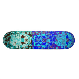 バー(ユダヤ教の)バル・ミツバー「スケートボードサービス品」の: Hamsa スケートボード