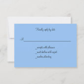 バー(ユダヤ教の)バル・ミツバー、ネオン絵を描(ばちゃばちゃ)跳ねるカスタム、 出欠カード (裏面)