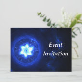 バー(ユダヤ教の)バル・ミツバー – ブライトスター 招待状 (スタンド正面)