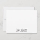 バー(ユダヤ教の)バル・ミツバー 招待状 (裏面)