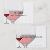 バー、ワイナリー及びレストランの飲み物のバウチァ及びクーポン 割引カード (正面/裏面)