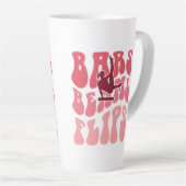 バー、梁、フリップ – 体操ホームインスパイア カフェラテマグ (右アングル)