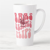 バー、梁、フリップ – 体操ホームインスパイア カフェラテマグ (右)