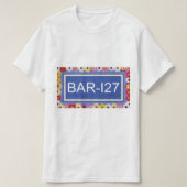 バー-127 Tシャツ (デザイン正面)