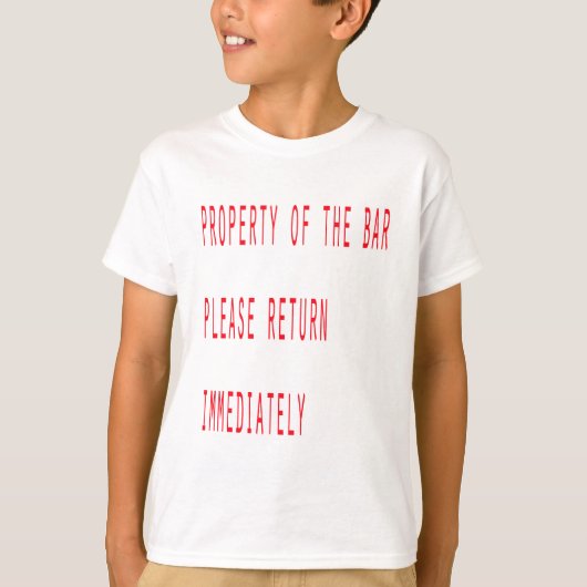 バー Tシャツ (正面)