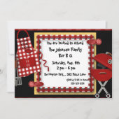 バーB qピクニックパーティの招待状発表 招待状 (正面)