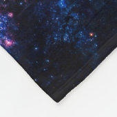 バーNGCの1672年の天文学の写真が付いている渦状銀河 フリースブランケット (角)