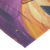 バ不気味センジハロウィーン魔女とカボチャ テーブルクロス (アングル)