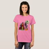 バ不気味ンハロウィーンシャツ Tシャツ (正面フル)