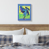 バ与えットマンのグラフィックランニングを表示しない キャンバスプリント (インサイチュ (寝室))