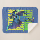 バ与えットマンのグラフィックランニングを表示しない シェルパブランケット (正面(横))