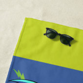 バ与えットマンのグラフィックランニングを表示しない ビーチタオル (インサイチュ)