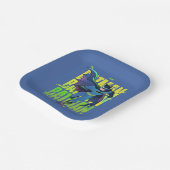 バ与えットマンのグラフィックランニングを表示しない ペーパープレート (傾斜あり)