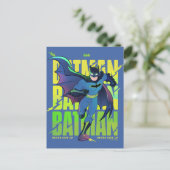 バ与えットマンのグラフィックランニングを表示しない ポストカード (スタンド正面)