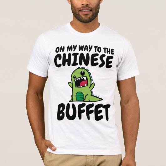 バ中国のッおもしろいフェTシャツ Tシャツ (正面)