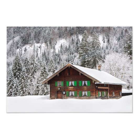 バ伝統的バリアの木造の家 フォトプリント            (正面)