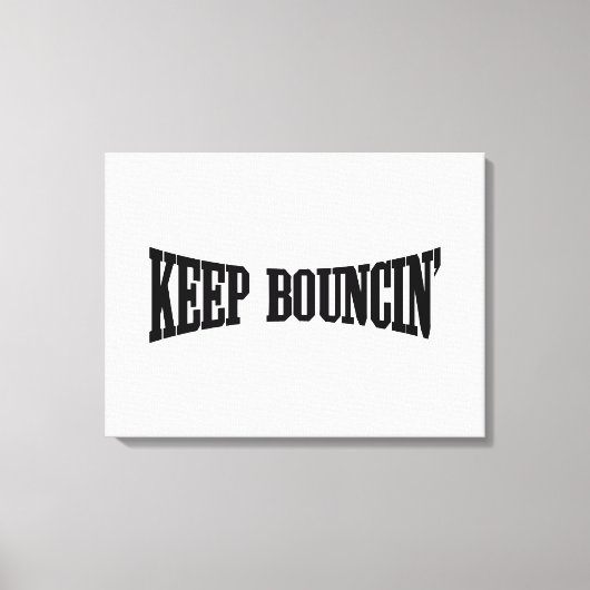 バ保ンシン キャンバスプリント (正面)