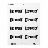 バ保ンシン ラベル (フルシート)