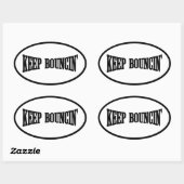 バ保ンシン 楕円形シール (シート)