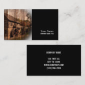 バ初期のンウッドファームハウスミル水車 名刺 (正面/裏面)