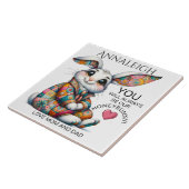 バ大切ニーイースターテーマ招待状 タイル (側面)